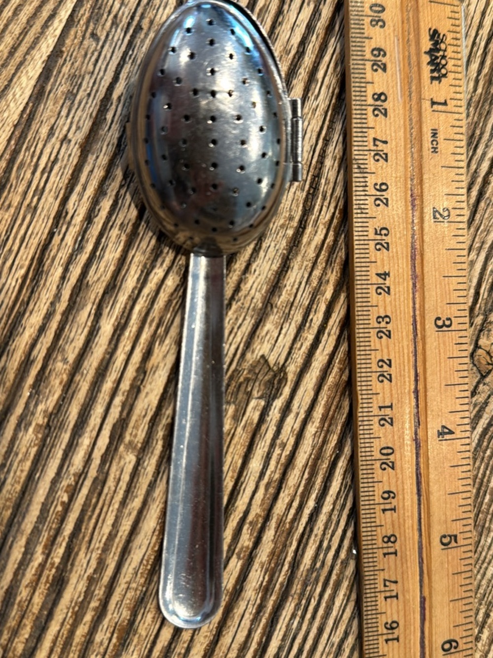 Vintage Silver Tea Infuser Spoon
